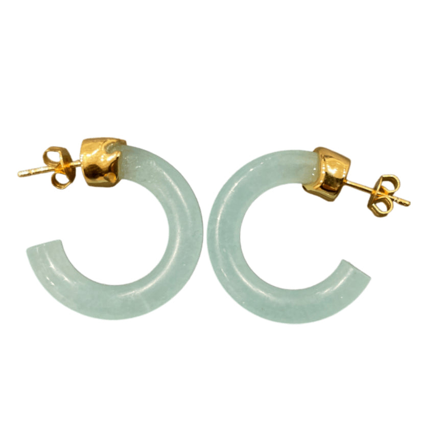 Hoops Jade lichtgroen