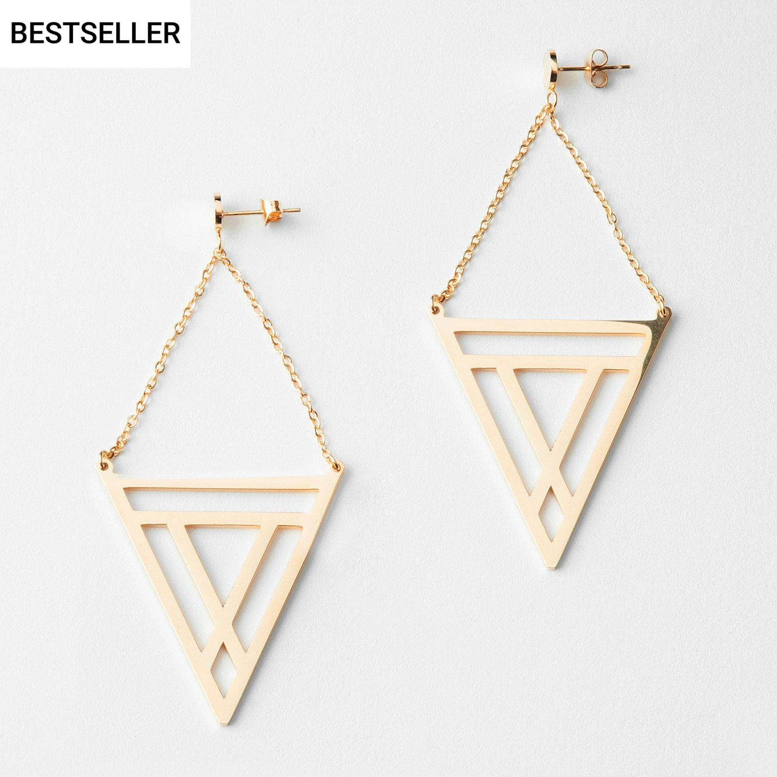 Earrings "Triangle"