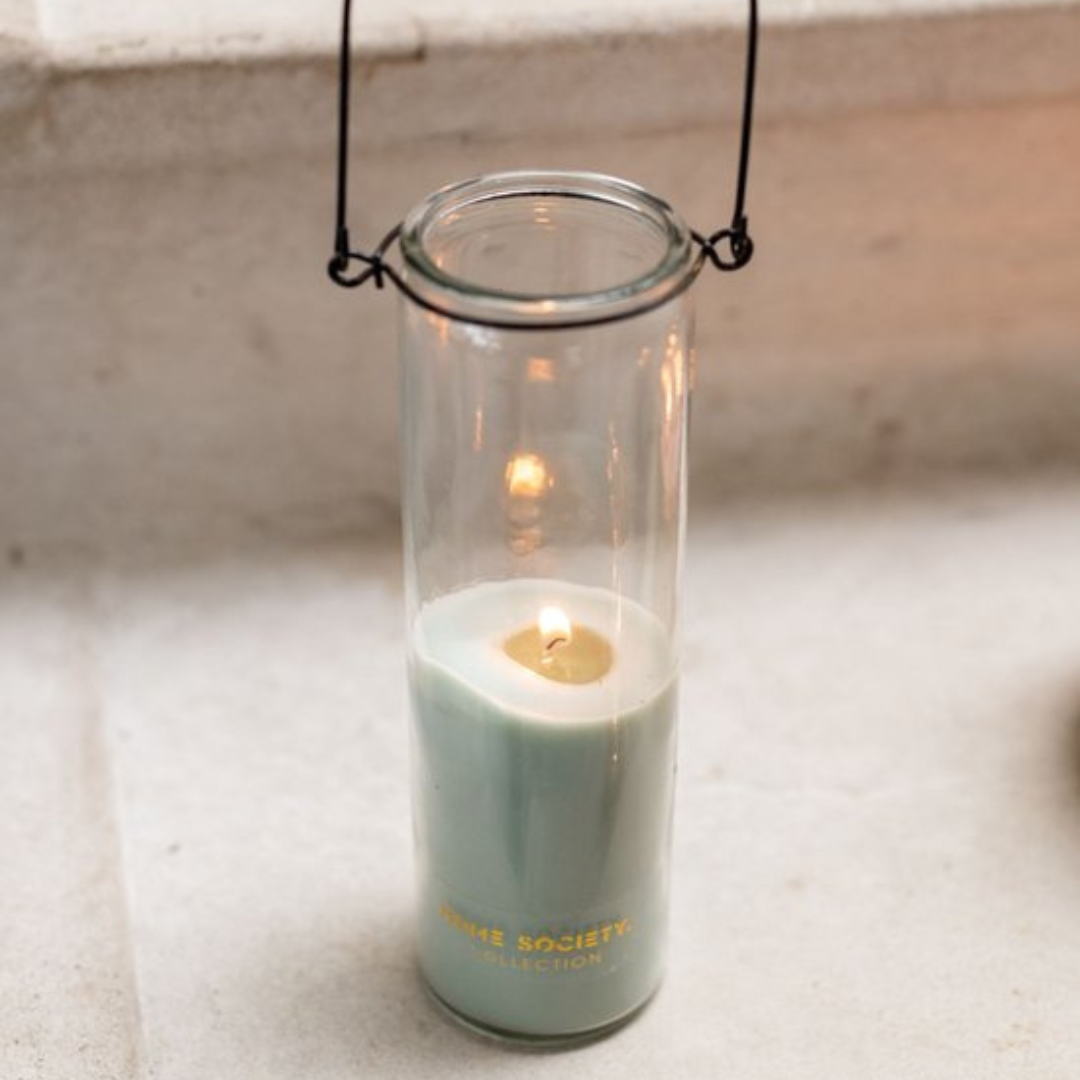 Hanging candle tube