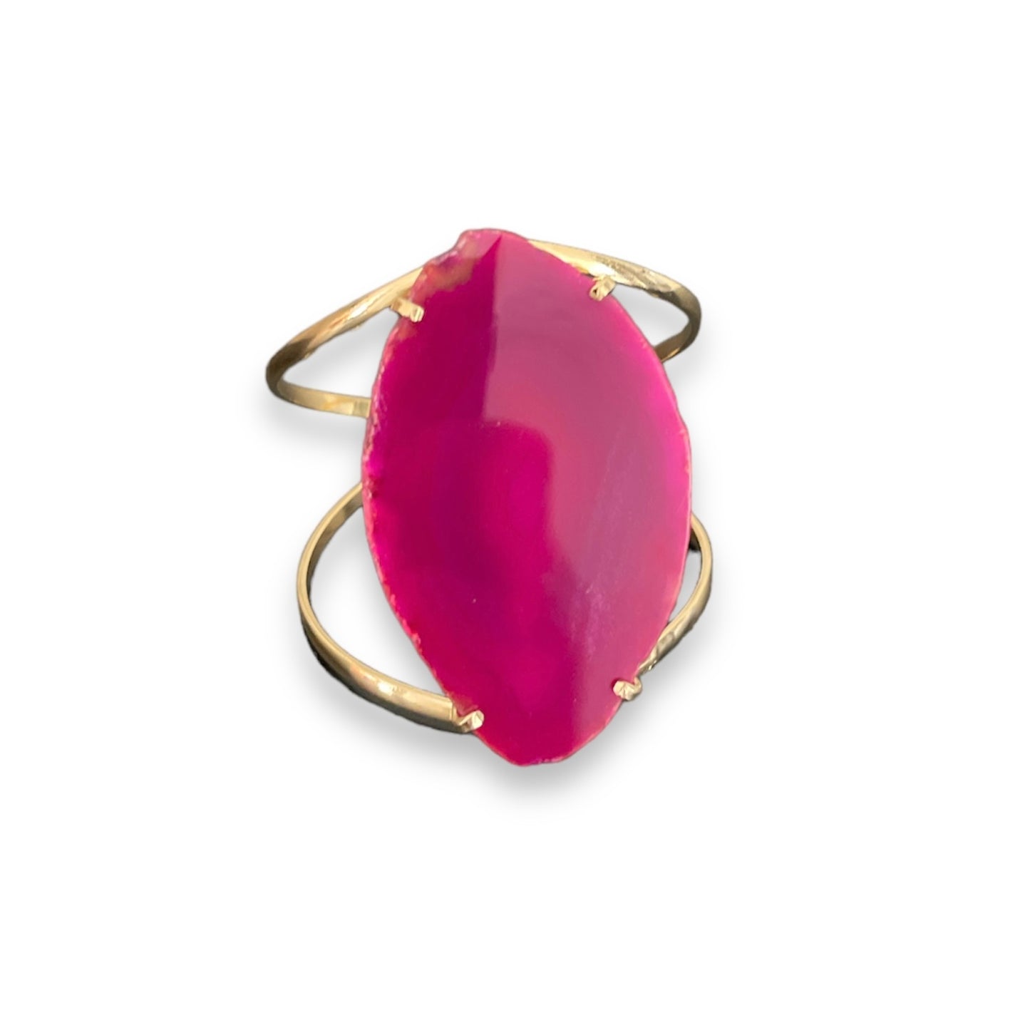 Armband roze agaat