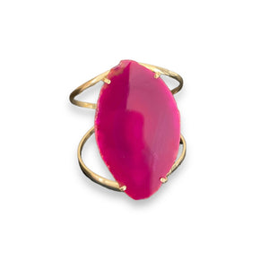 Bracelet Wire Pink Agate