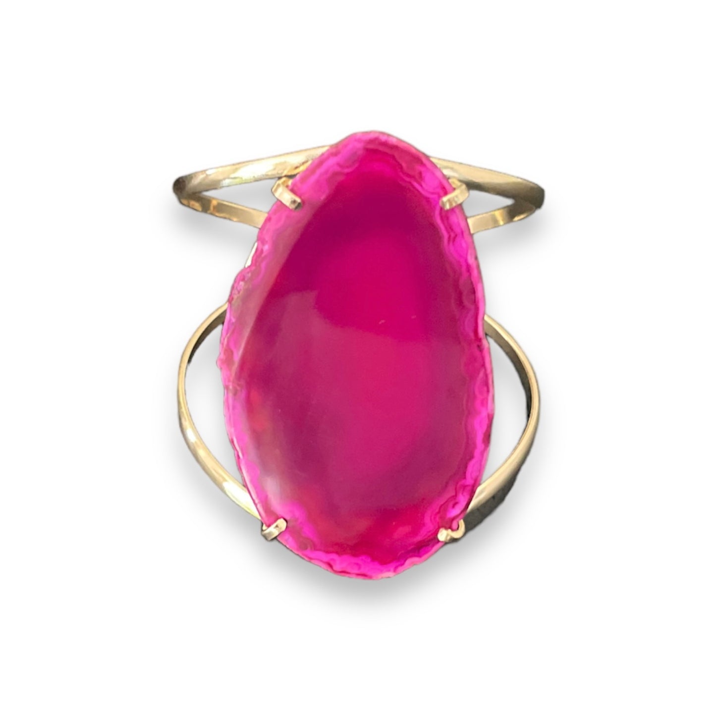 Armband roze agaat