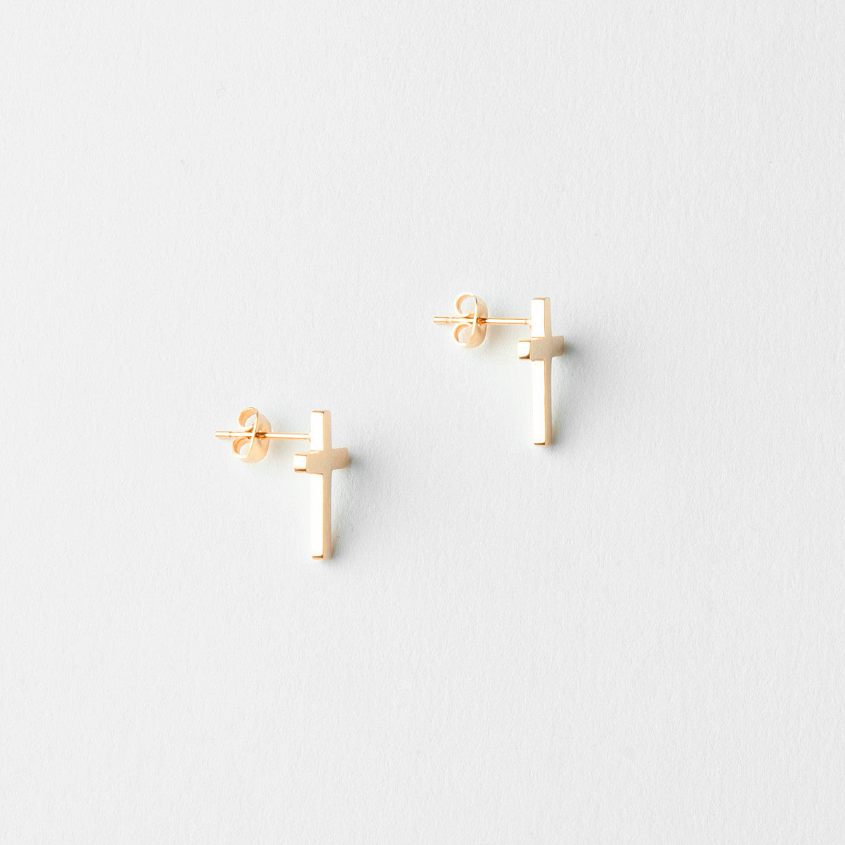 Earrings "Cross"