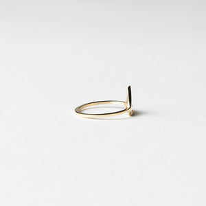 Ring "Triangle Gold"