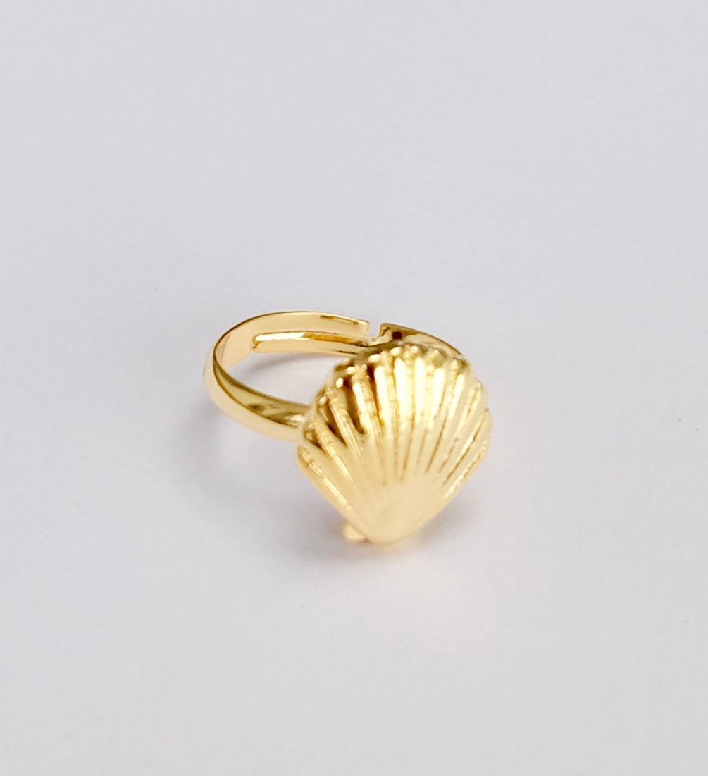 Shell ring Gold