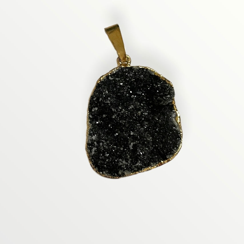 Necklace Druzy Ash