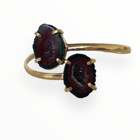 Bracelet with agates
