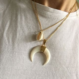Necklace Shell Sharky - short